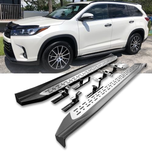 Estribos laterales para Toyota Highlander 2014-2019 aluminio