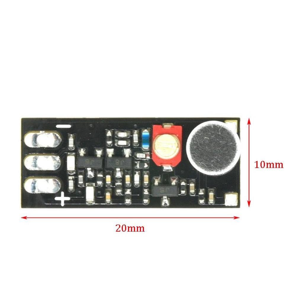88-108MHz FM Transmitter Wireless Microphone Surveillance Frequency Board Module for Adjustable Capacitor DC 2V-9V 100M