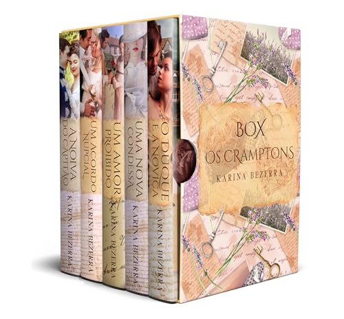 Box Romance de Época: Os Cramptons ( O Duque e a Noviça/ Uma Nova Condessa/ Um Amor Proibido / Um Acordo Nupcial)