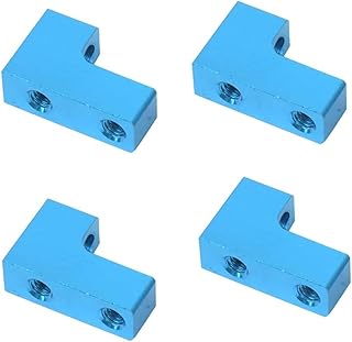 4pcs Aluminum Servo Mount Stay (L/R) Kit for Tamiya TT-02 TT-02RR TT-02FT TT-02D Type-SR FF-03 TB-03 Chassis Hops Up Upgrades Parts