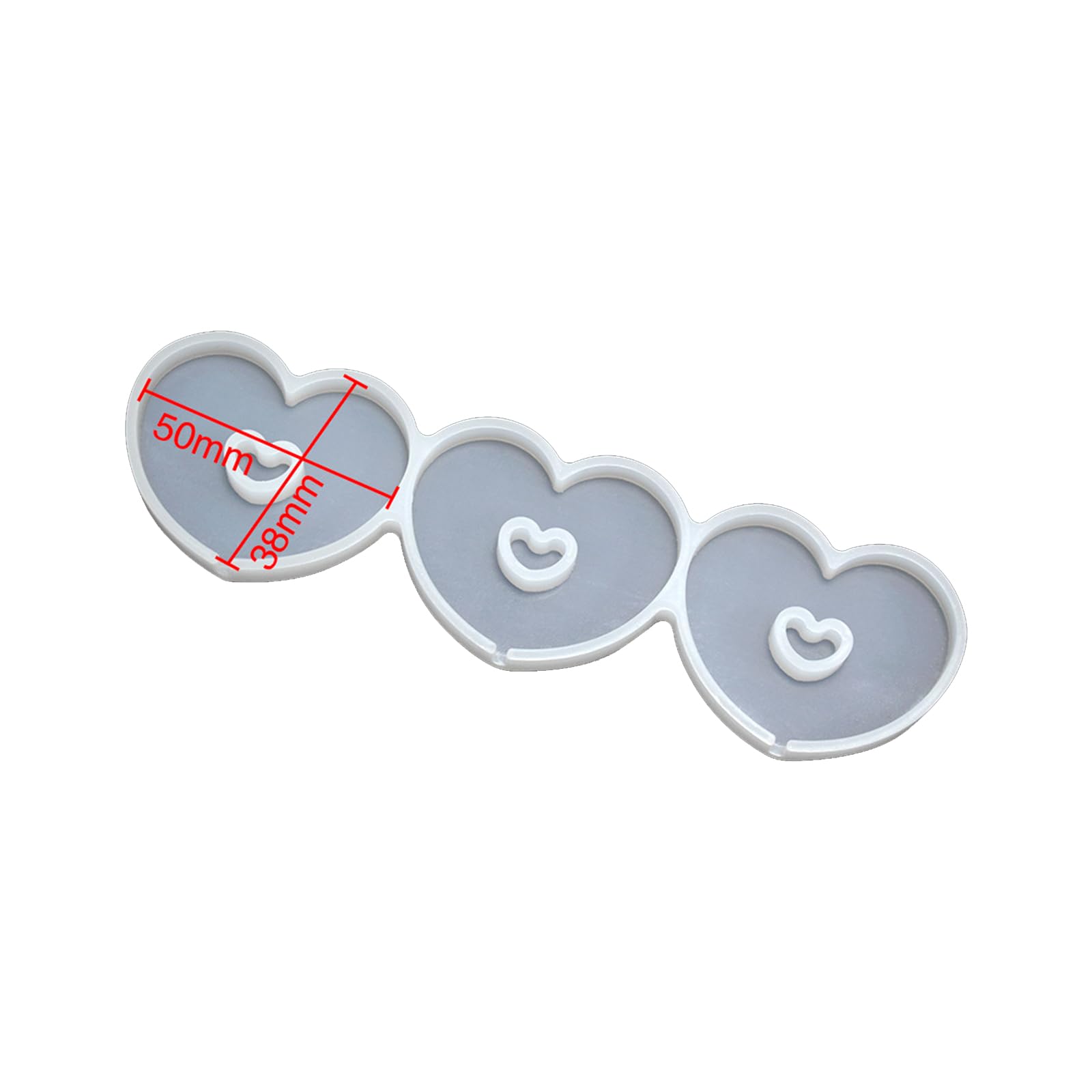 Yhplxyuus Silicone Candy Mold Lollipop Molds Cake Decorating Tools Valentines Day Themed Baking Accessories for Children Lollipop Silicone Chocolate Molds for Filled Chocolate