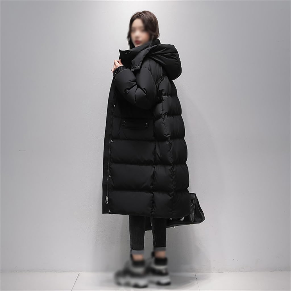 Women's Mid-length Knee-length Baker's Wear Work Jacket Winter Down Jacket