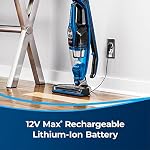 BISSELL Cordless Stick Vacuum - PowerSwift Ion Pet - 2 Way folding handle stores easily - up to 20 minutes of run time - 3191C
