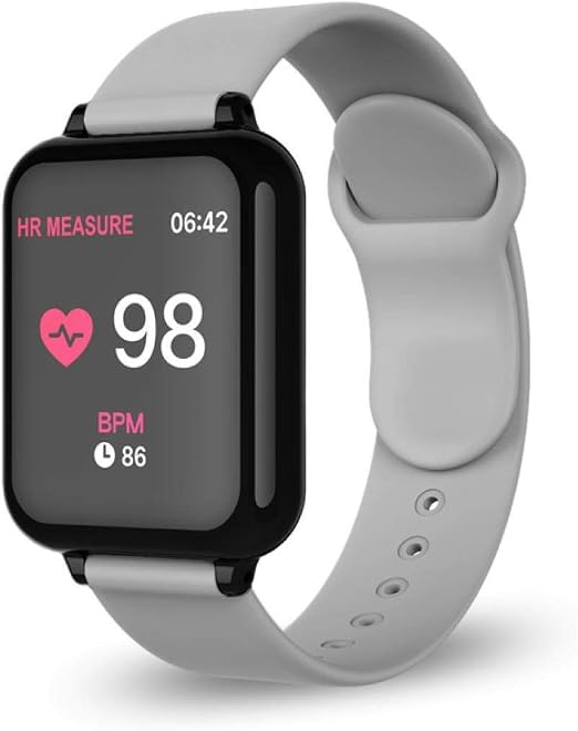 Amazon.com: Reloj inteligente para hombres B57 reloj inteligente Hero Band  3 mujeres hombres frecuencia cardíaca Monitor de presión arterial fitness  Tracker para Android iOS reloj inteligente : Electrónica
