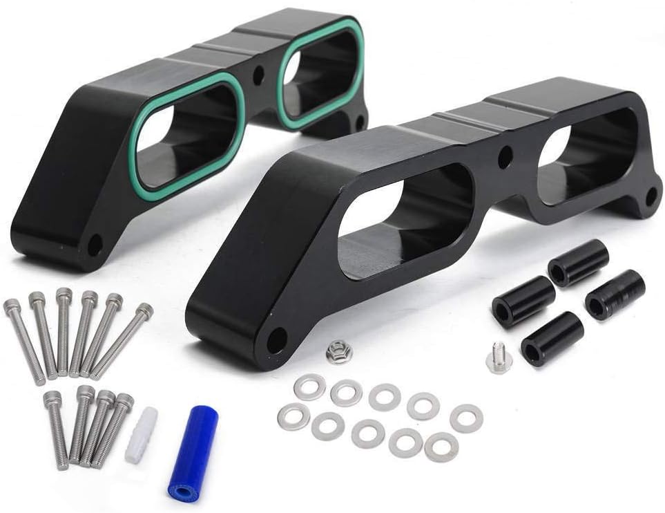 EPAB04400 Performance Intake Manifold Spacer Billet Power Block for Subaru BRZ 2013-2017 for Toyota 86 FA20 Engine (Blue)