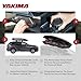 Yakima CBX XXL 21.5 Cubic Foot Vehicle Rooftop Premium Cargo Rugged Carrier Gear Box with Dual Sided Opening and SKS Security Locks, Black