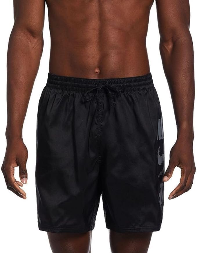 Nike 7" Volley Black Swim Trunks NESSD514-001 Men's Large2