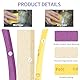 20 Stück 220 Körnung Schleifschwamm Set, Schleifpads Weicher Schaumstoff Handschleifblock Nass Trocken Schleifpapier für Holz Metall Trockenbau Möbel Farbe Polieren