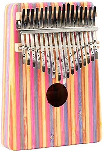 LIANGJUANG カリンバ かりんば カリンバ 楽譜 カリンバ dual カリンバ onetone マリンバ カリンバサムピアノポータブルウッドフィンガーピアノ17キー簡単に習得できる竹のパーソナリティ子供のためのムビラサムピアノ大人の初心者子供のため