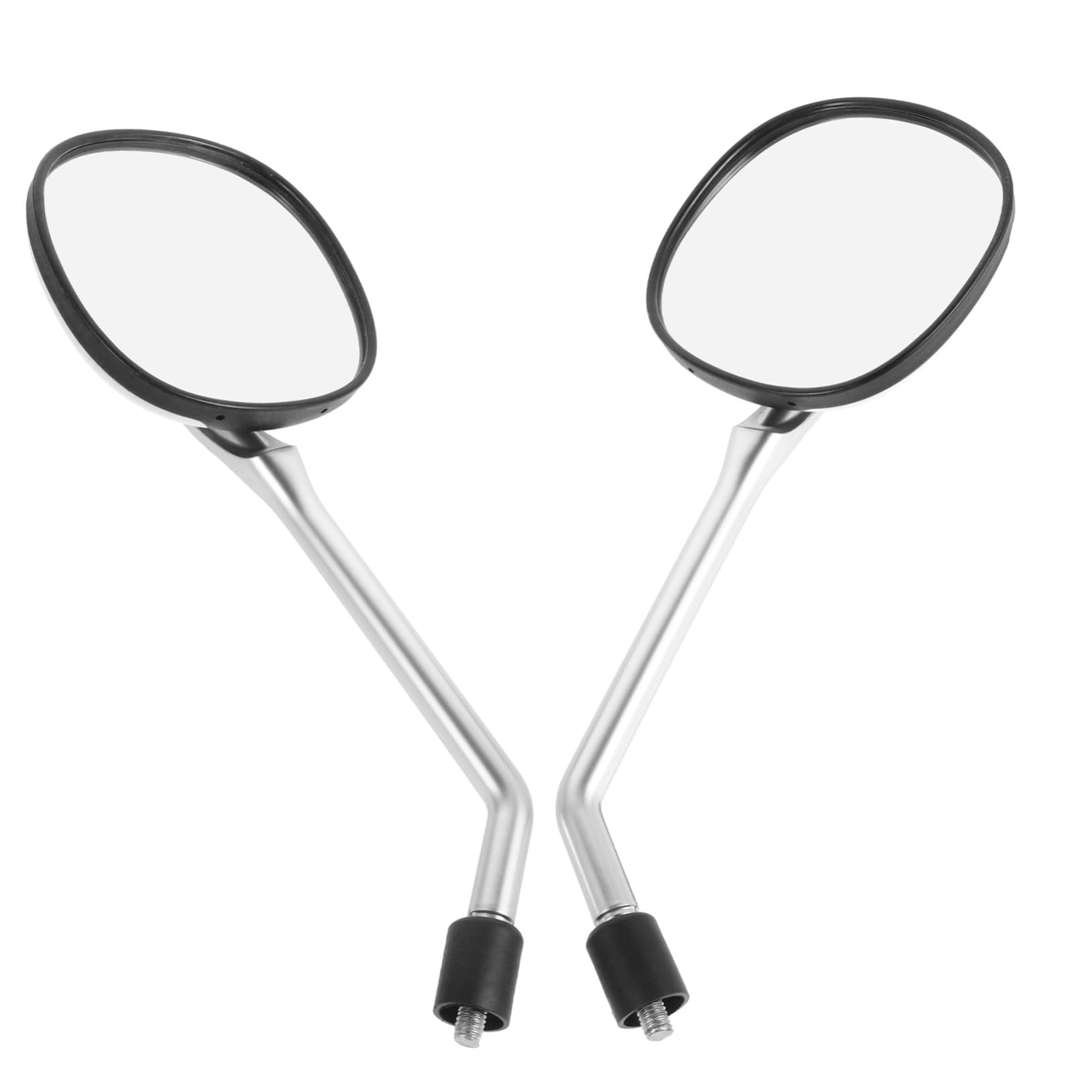Rétroviseurs pour Scooters Électriques Miroir Arrière Remplaçable Design Élégant et Facile à Installer Compatible Plupart des Modèles Adultes