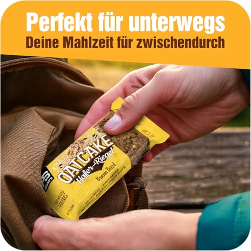 ALL STARS Oatcake Hafer-Riegel (Mix-Box, 12 x 80g) – Energy-Riegel mit Haferflocken & hochwertigen Kohlenhydraten – gebackener Oat Bar - soft & sättigend - idealer Mahlzeitenersatz