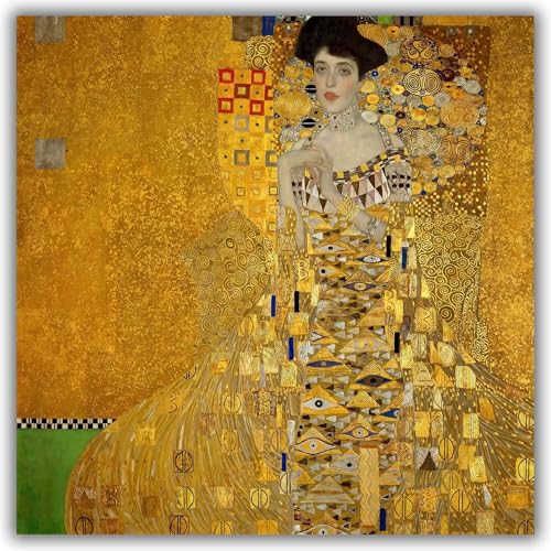 Portrait d'Adele Bloch-Bauer I de Klimt : impression sur toile giclée au format S