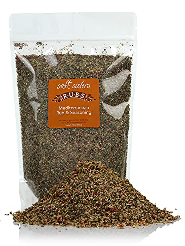 s.a.l.t. sisters Mediterranean Rub & Seasoning | All-Natural, Gluten Free,