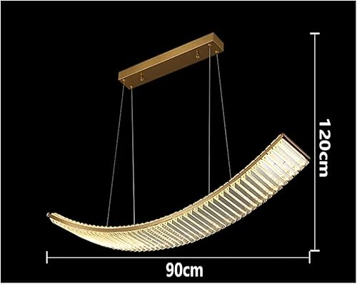 Miniatura 2 de Modern Dining Room Lamparas Decoracion Hogar Moderno Smart Pendant Lights Decoration Salon Chandeliers for (Warm White,Length 90cm)