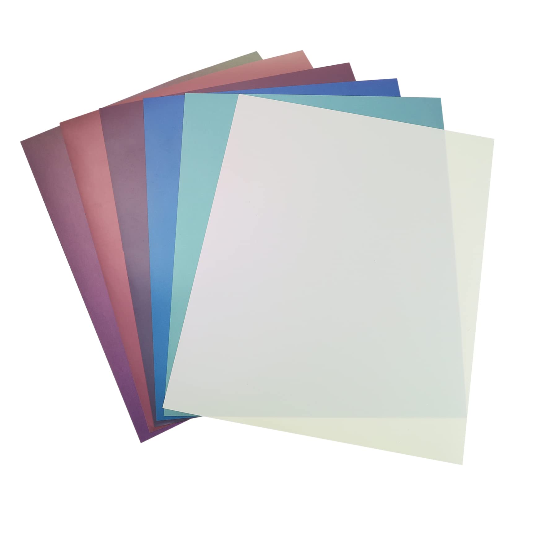 ARTIBETTER Heat Transfer Vinyl Sheet 6 Sheets Lettering Film Heat Transfer Membrane for Clothes Glitter Vinyl DIY Decor