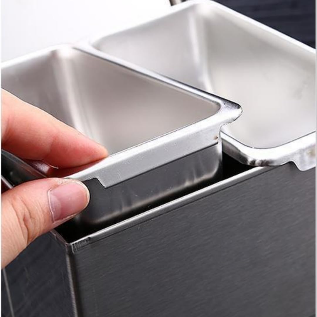 Amazon｜調味料容器 保存 スパイス ステンレス 小型食器 キッチン 調味