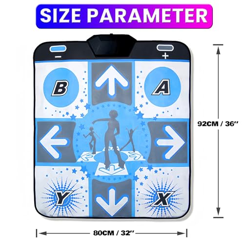 Koveyzao Non-Slip Dance Pad Dancing Mat Dancing Step For Nintendo Wii Gamecube thumb #3