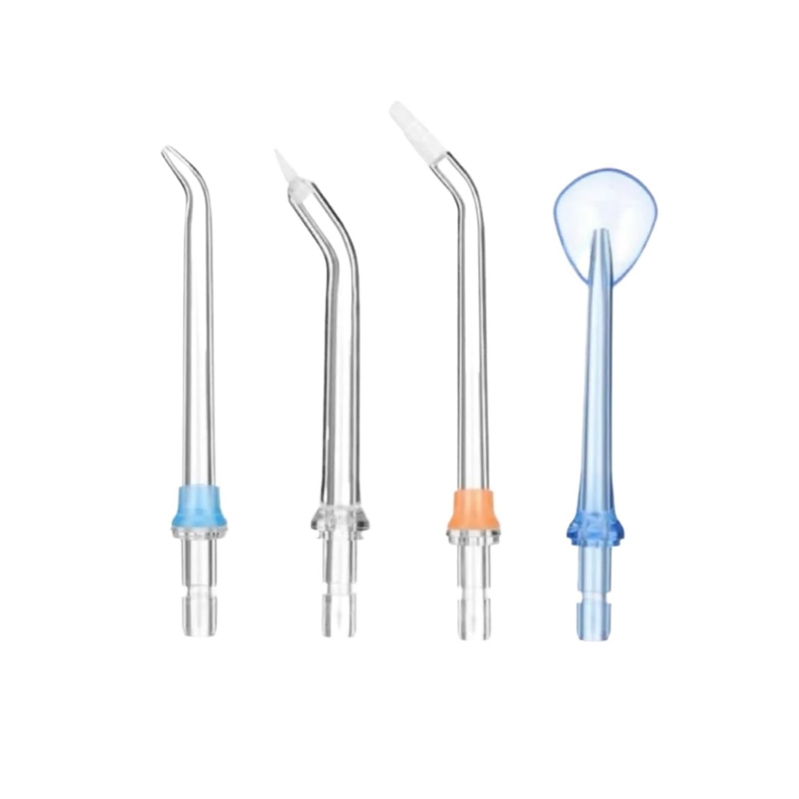 Compatible Con Puntas De Hilo Dental SOOCAS W3 Pro W3 W1 Piezas del regador oral | Boquillas de repuesto, for SOOCAS W3/W2/G1, puntas de irrigador oral, empotradas(4pcs MIXED)