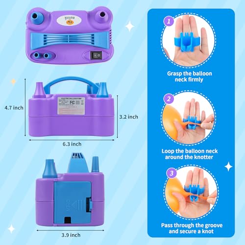 NuLink Electric Balloon Pump Purple