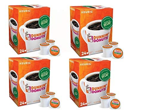 Dunkin Donuts Dunkin Decaf single serve K-Cup pods for Keurig brewers, 96 Count