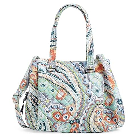 Bolso Bandolera Vera Bradley Mini Cartera Citrus Paisley-Algodón Reciclado Cover