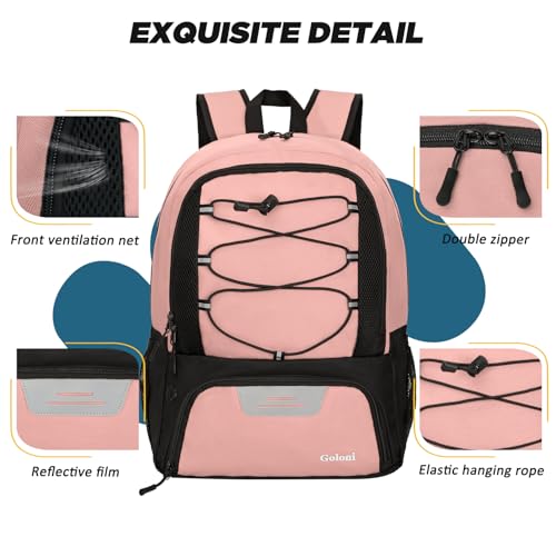 image for Goloni Soccer Bag, Basketball Bag with Ball Compartment & Shoe Compart