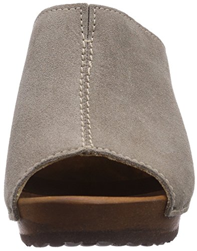 Woody Elly, Zoccoli Donna, Grigio (Grau (Taupe)