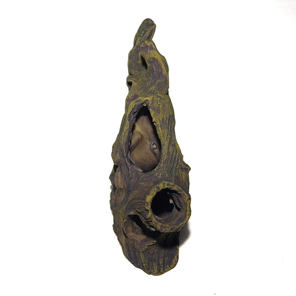 Escondite de Reptiles de raíz, Caja de Cueva de Reptiles, decoración de hábitat, escondites de Anfibios, lagartos de Serpientes, Accesorios de Caja de Reptiles de Actividad, Adornos
