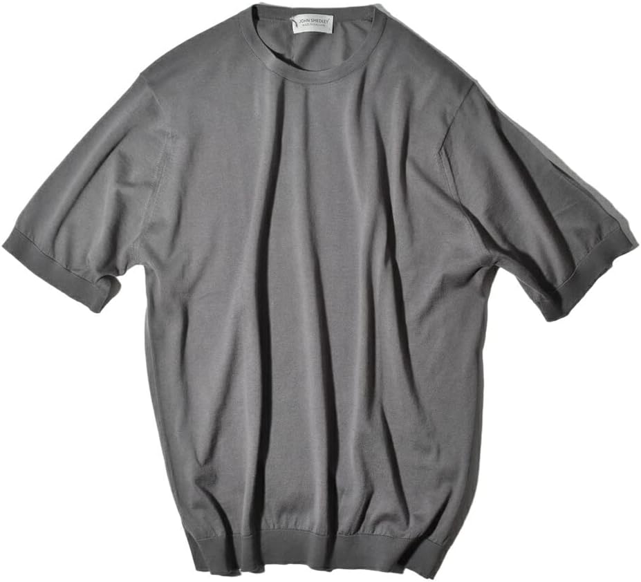Amazon | ジョン スメドレー(JOHN SMEDLEY)30ゲージ 半袖 クルー