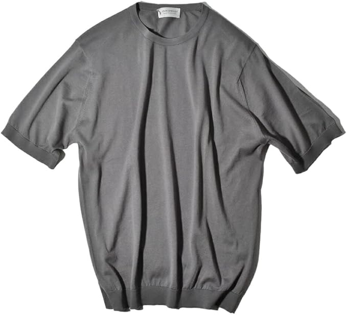 Amazon | ジョン スメドレー(JOHN SMEDLEY)30ゲージ 半袖 クルー
