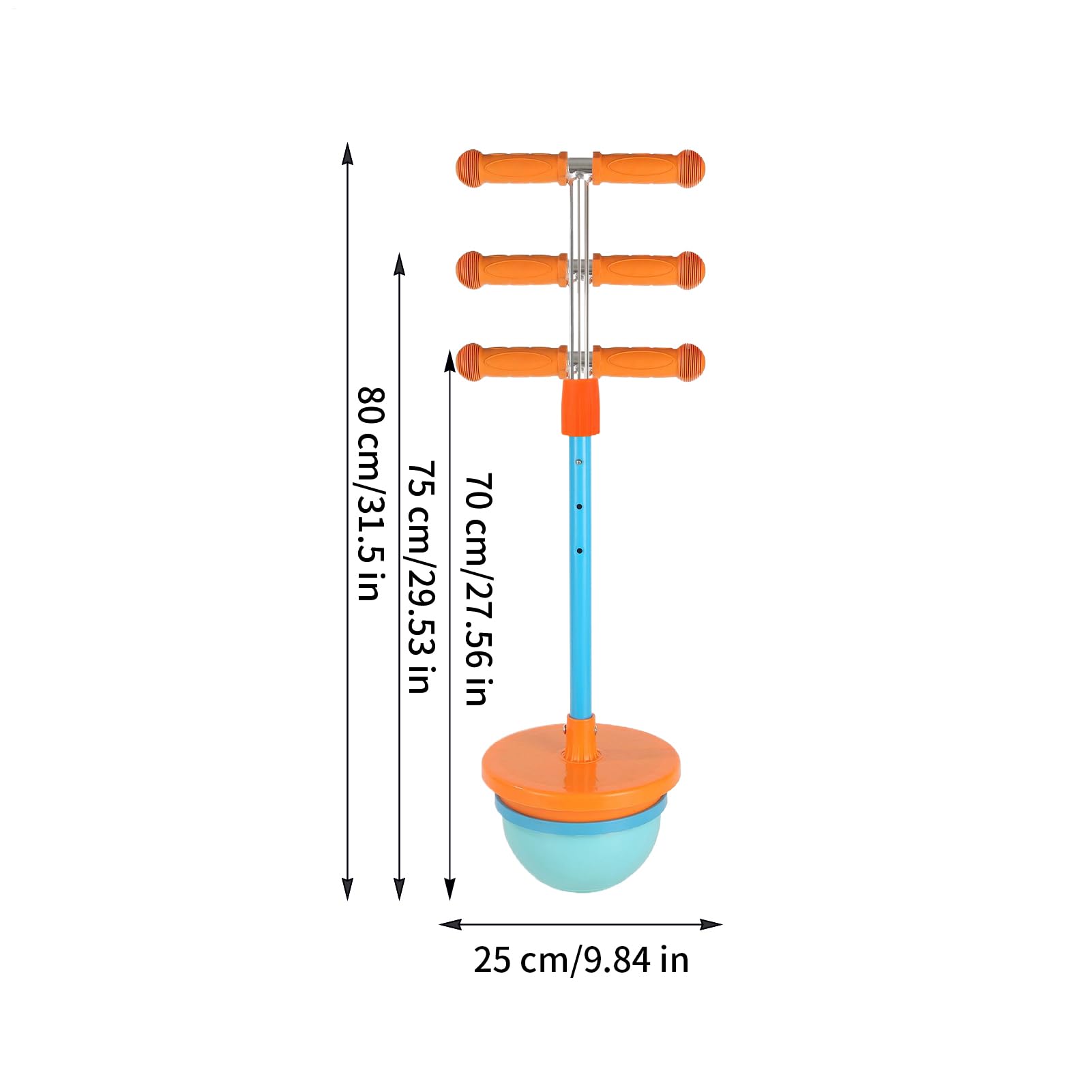 Sprungballs | Balance-Stick mit Griff für Sprünge | Einstellbare Kugel für Outdoor-Spiele - Geschenk Für Draußen Indoor Jungen Mädchen Weihnachten Geburtstag Teen