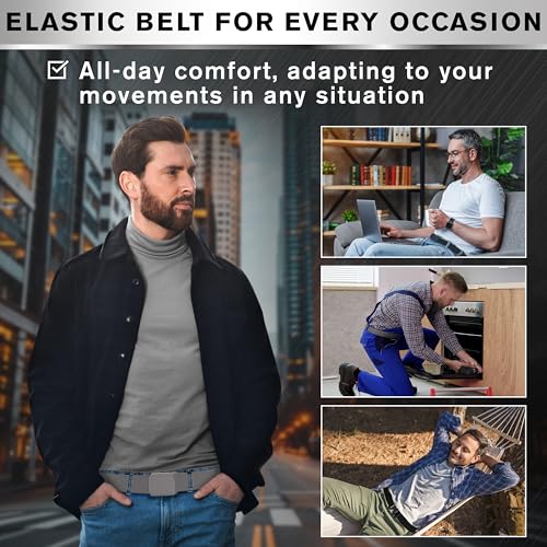 Image of TECEUM Tactical Belt - Heavy-Duty & Quick Release - Military, Work, Rigger, Duty & Utility Belt for Men