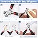 Jewelry Pliers, End Cutting Pliers End Nippers for Zipper Install Stops Repair