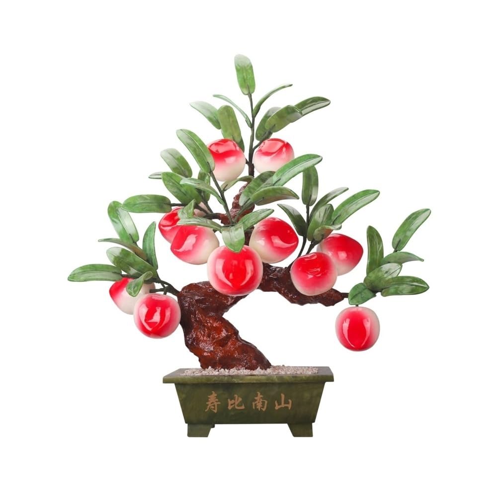 CHENGAIJIAN Artificial Bonsai Tree, Jade Artificial Bonsai Tree Faux Plants for Home Table Office Desk Bedroom