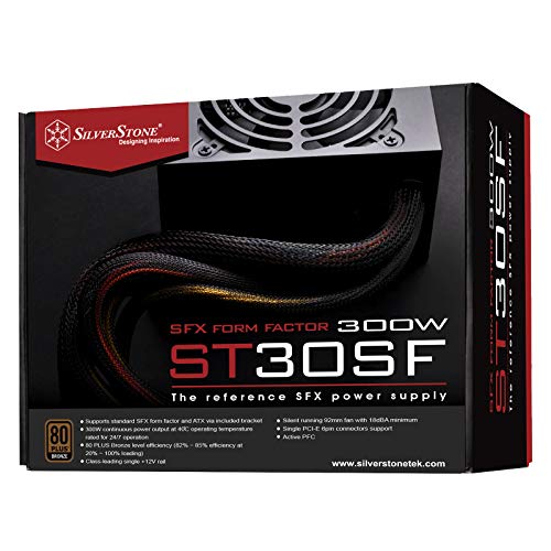 Image of Silverstone ST30SF V2 80 Plus Bronze 300W SFX Power Supply, SST-ST30SF V2