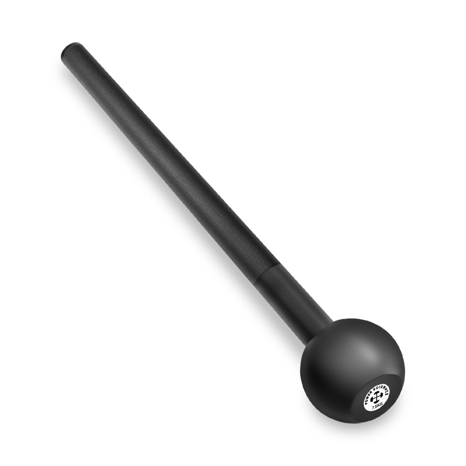 POWER GUIDANCESteel Mace Macebell Cast Iron Training Full Body Workout, Shoulder, Core Strength, Muscles, Joints (2.5kg to 12.5kg)