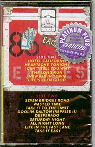 The Eagles ~ Live (Original 1990 Elektra / Asylum Records 5705 CASSETTE Tape NEW Factory Sealed in the Original Shrinkwrap ~ Features 15 Tracks ~ See Seller's Description For Track Listing With Timing)