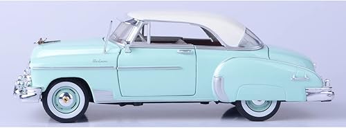 Miniatura 3 de Chevy Bel Air 1950 verde - Motormax Premium American 73268 - Modelo fundido a presión a escala 124
