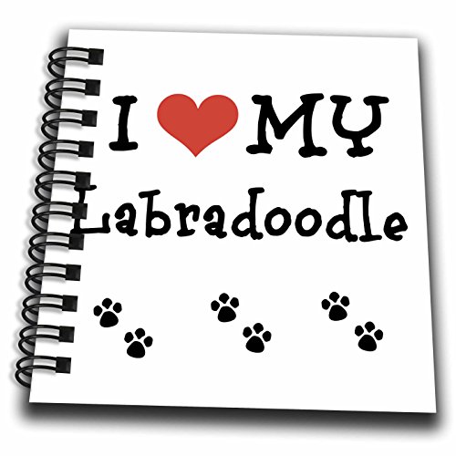 Bloc-notes Labradoodle 3dRose pour ne plus jamais oublier vos idées urgentes