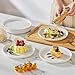 Imagen de MALACASA 6 Piezas Platos Postre Porcelana