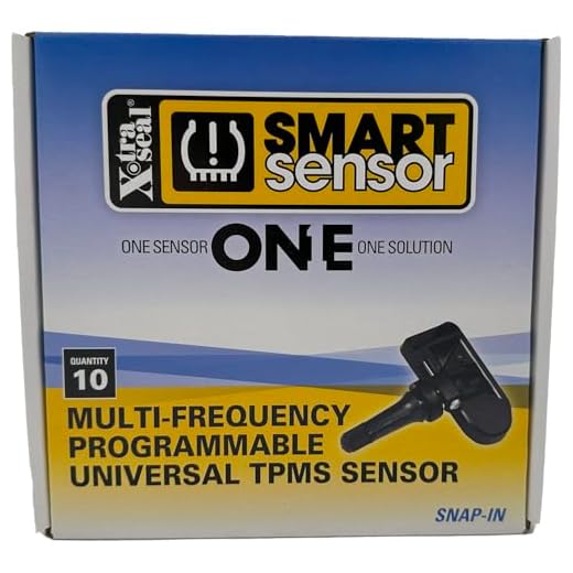 Xtra-Seal Smart Sensor 17-43041 Snap in Multi-Frequency Programmable Universal TPMS Sensor (Box of 10)
