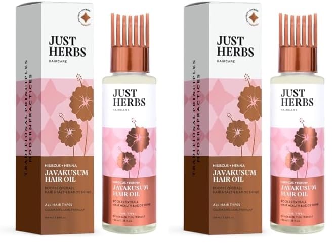 Just Herbs Javakusum Hair Oil for Men & Women, Controls Dandruff, 100% Natural, Certified Organic Ingredients - 100 ML (Pa... - Review, Price and Buying Guide