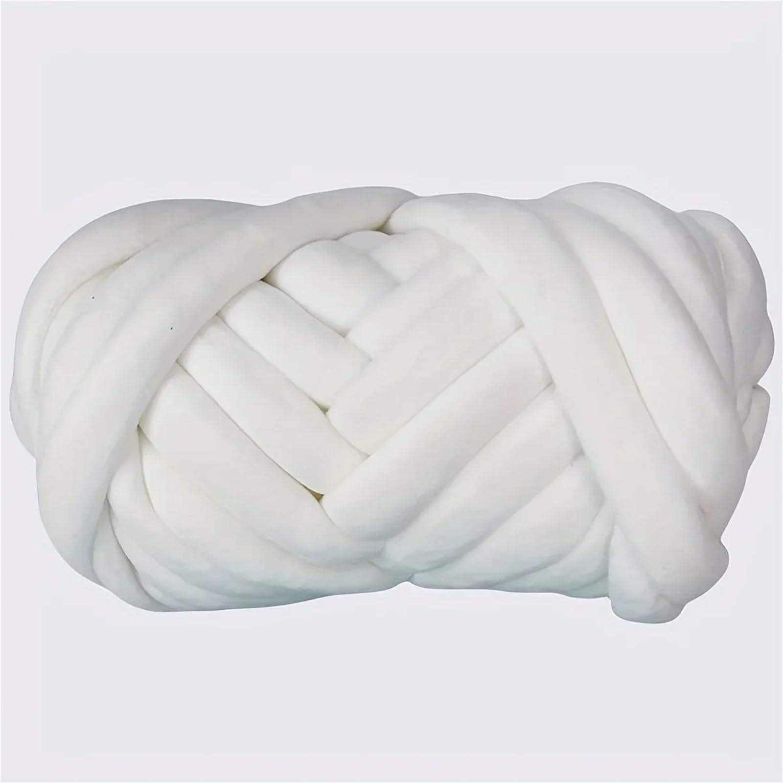 Filato spesso 500G Super Velluto Grosso Filato Spesso Ingombrante Filo Gigante Borsa Bianca for Maglieria A Mano Braccio Fai Da Te Morbido Grande Coperta Tappeto Per il fai da te(500g Sapphire blue)