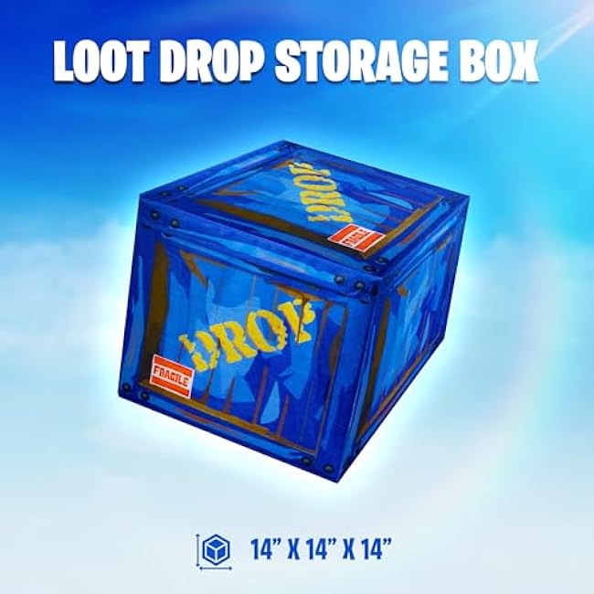 CampLiner Loot Drop box storage box fabric construction great for parties and long term storage of gaming gear.