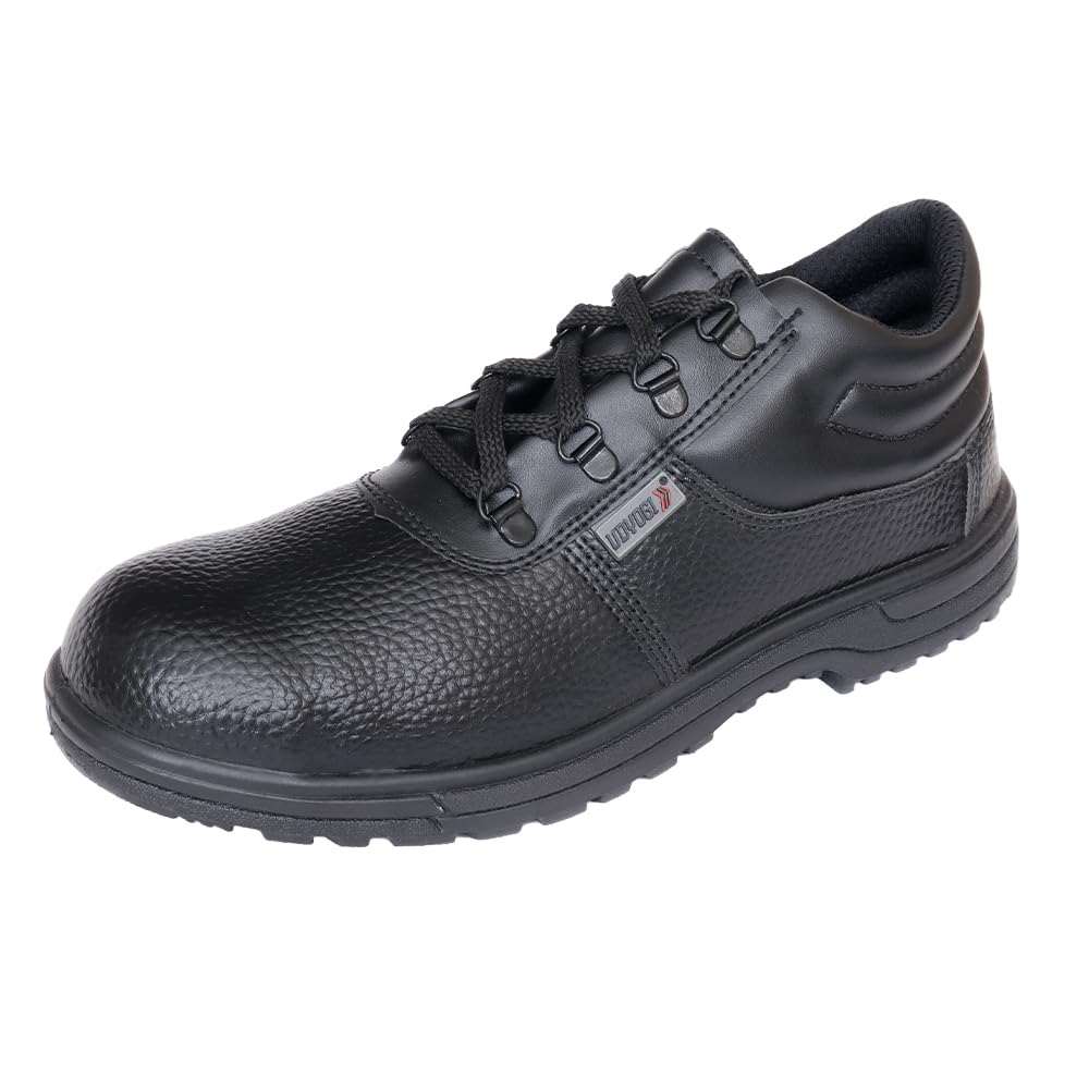 Udyogi UFORCE 1020 - Safety Shoes for Men | Mid Ankle, Made with Synthetic Barton Print Upper with Alloy Steel Toe Black-image-30