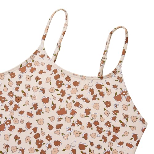 Image of Zando Girls Bathing Suit Size 2-10 Years - Cute Toddler Swimsuit Girl Adjustable One Piece Swimwear for Summer Beach Wear