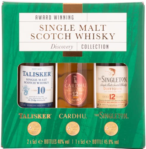 Classic MaltsMulti Explorer Pack (Cardhu 15y / Singleton 12y / Talisker 10y) Single Malt Whisky (1 x 0.5 l) – Bild 3