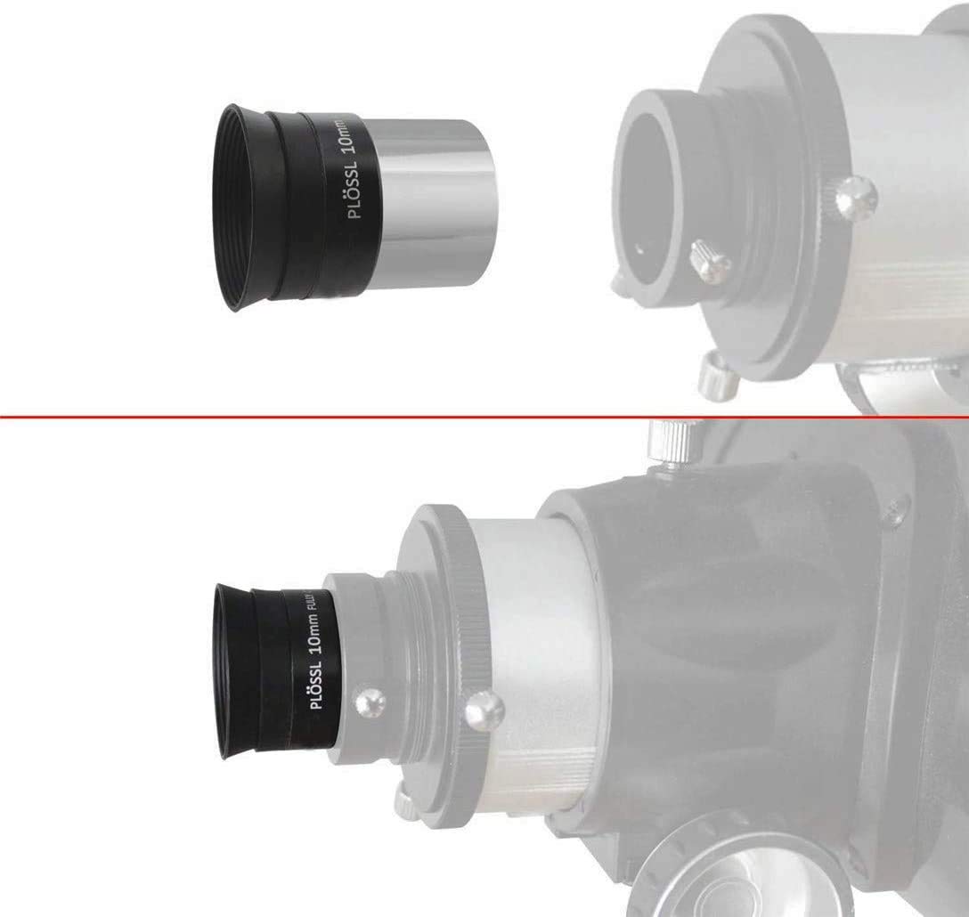 SOLOMARK Télescope 1,25 Pouces Super-Plossl Oculaire 20 Mm 4 éléments