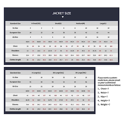 Women's Match Color Blazer Double Breasted for Party Performance Suit Jacket3