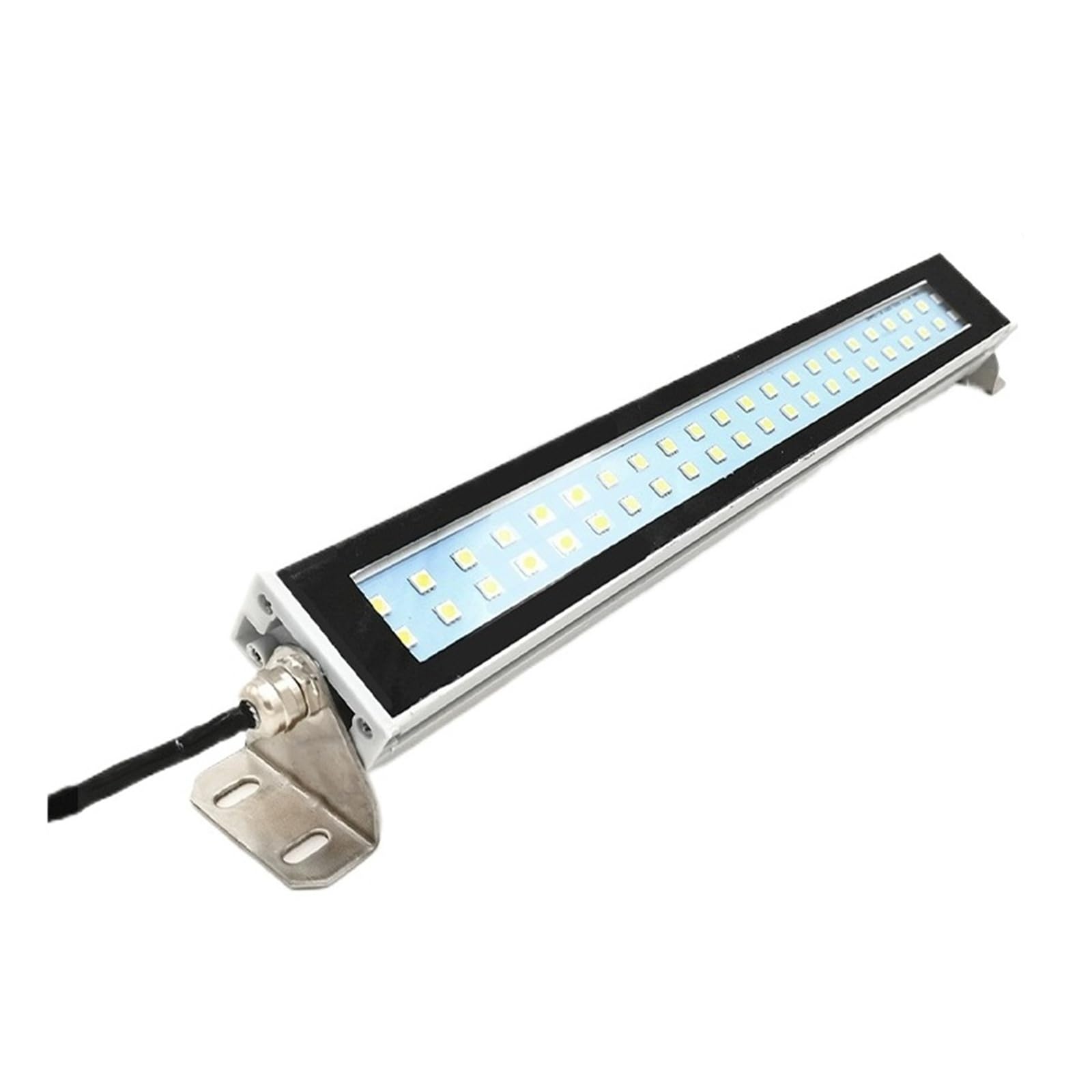 Lampe de travail LED 24-230 V for machine-outil, étanche à l'huile, éclairage de tour CNC, lampes LED en alliage d'aluminium pour atelier/garage(L53cm-Cool white,AC110-230v)